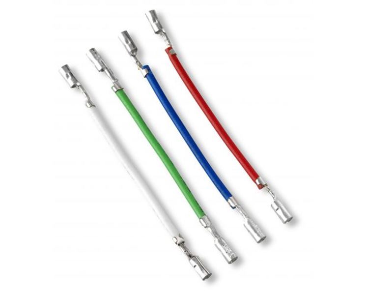 Leadwire Set, 4 PCs, headshell cables