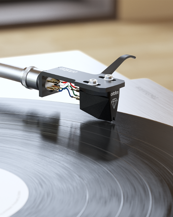 Ortofon MC X Phono Cartridge on Tonearm