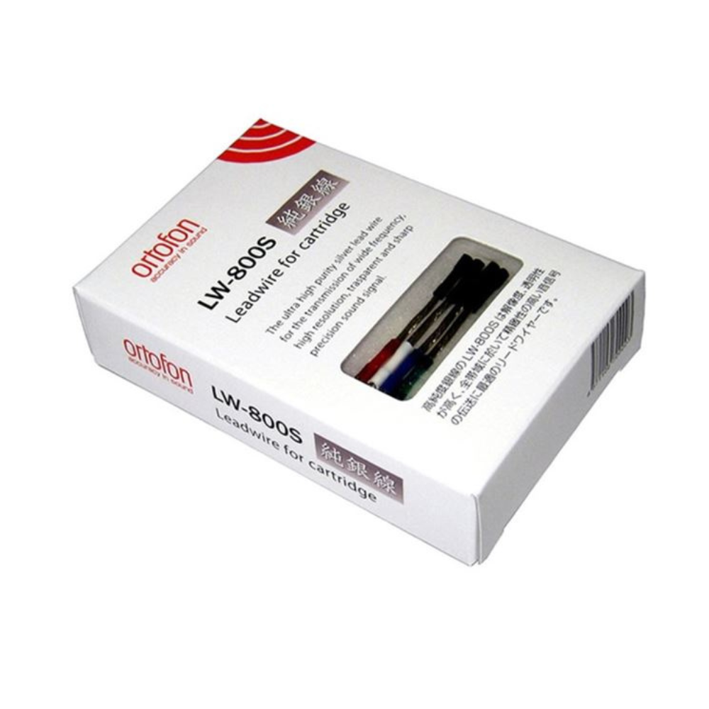 オルトフォン ortofon 8N-LW10 [リードワイヤー 4本組]　希少 ortofon オルトフォン LW-800S 高純度銀線使用リードワイヤー 日本製